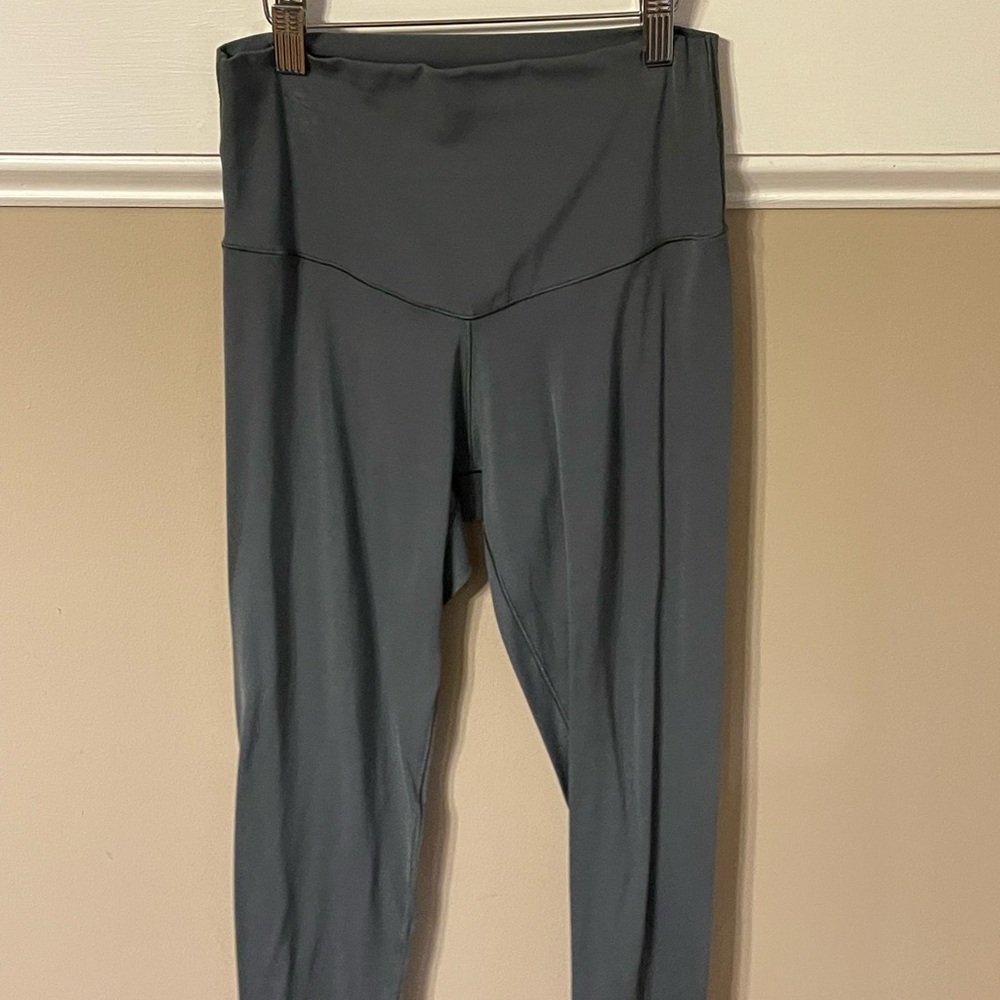 Aerie Slate Gray High-Waisted Leggings